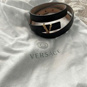 Versace Belt with Dust Bag